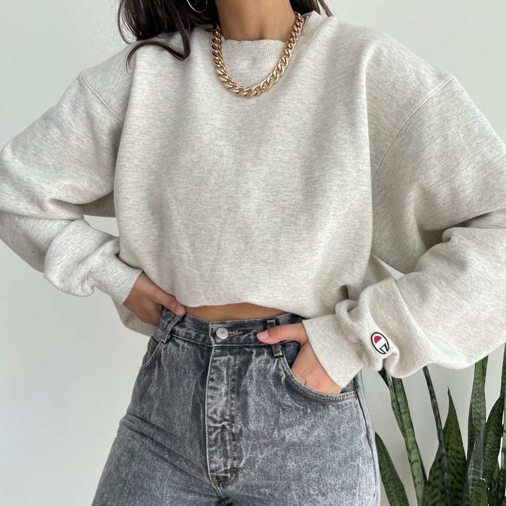 Champion oversized crew neck sweater  L
